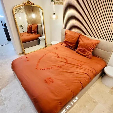 - La Delos - Jacuzzi 2 Places - Centre A Pied - Lit Queen Size - Parking Privee - Wifi - Center Within Walking Distance - Apartment *