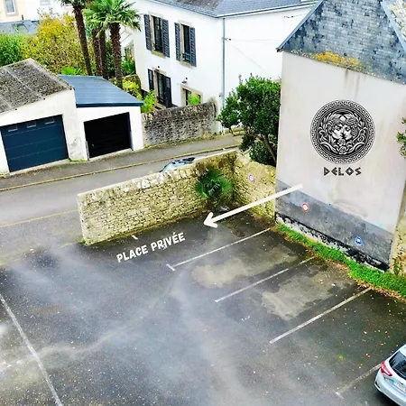 - La Delos - Jacuzzi 2 Places - Centre A Pied - Lit Queen Size - Parking Privee - Wifi - Center Within Walking Distance - Apartment *